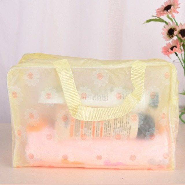 Kosmetická taštička | toaletní taška - 5 barev - Žlutá
