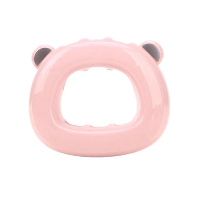Držák na zubní kartáčky | držák do koupelny, styl medvídek - Růžová