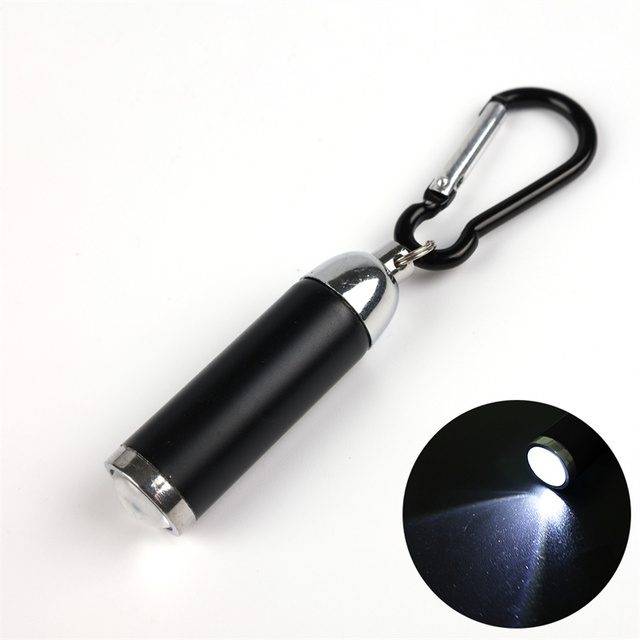 Kapesní baterka | kapesní LED svítilna - Černá