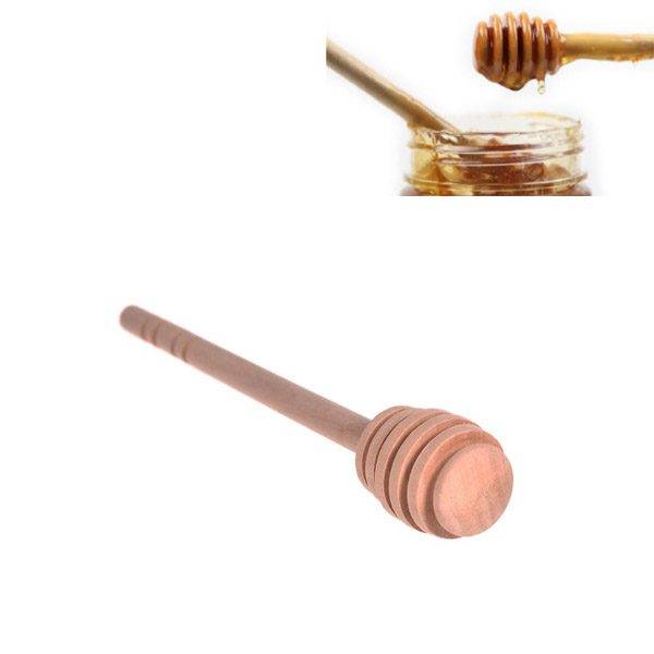 Dřevěná naběračka na med | lžíce na med