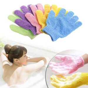Peelingová rukavice | vychytávka do koupelny, náhodná barva – 1 ks