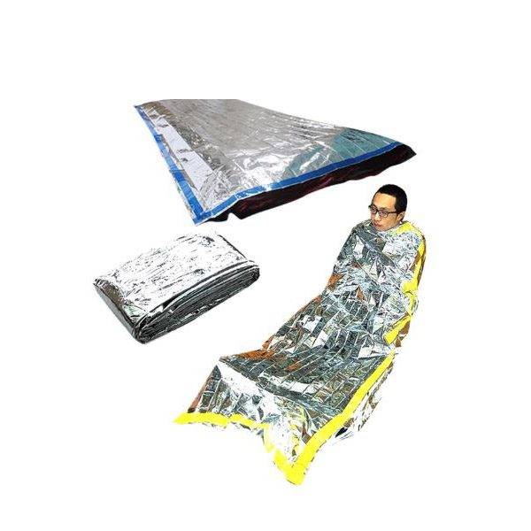 Záchranný spací pytel | izolační deka, 200 x 100 cm - náhodná barva