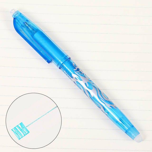 Gumovací pero | gumovací propiska - Světle modrá