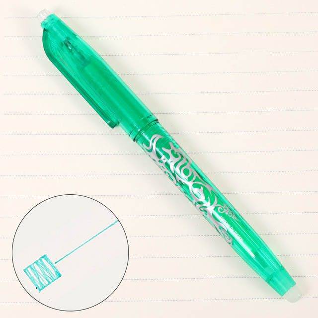 Gumovací pero | gumovací propiska - Zelená