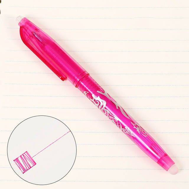 Gumovací pero | gumovací propiska - Růžová
