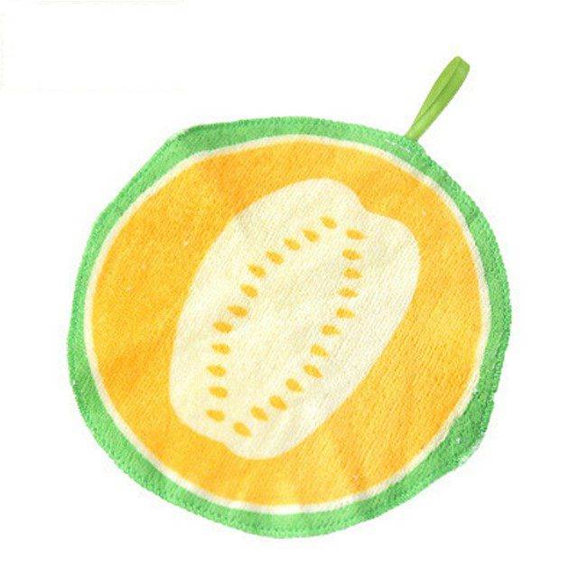 Malý ručník | kuchyňská utěrka, styl ovoce - papája