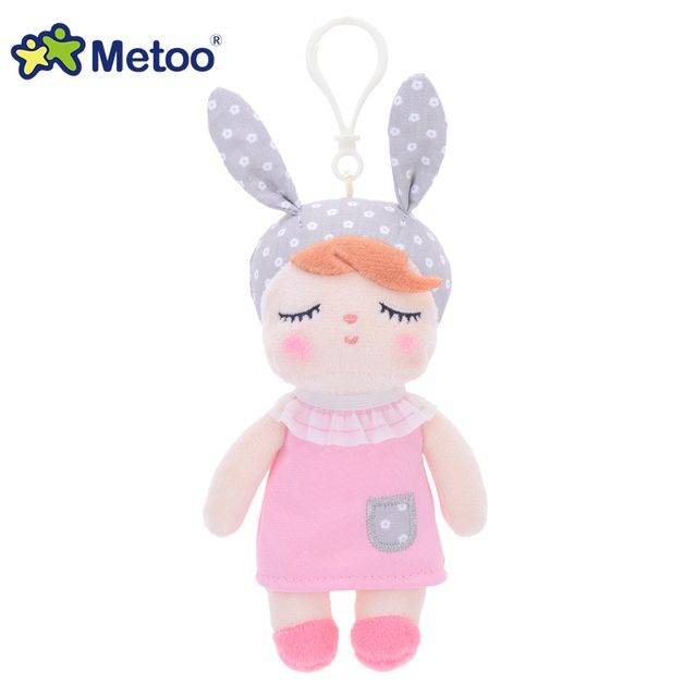 MeToo panenka | přívěšek panenka 18 cm - Růžová