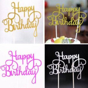Dekorace na dort | nápis na dort Happy Birthday