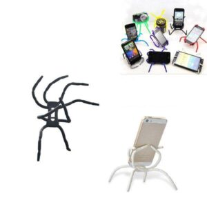 Držák na telefon | stojánek na mobil – styl pavouk, náhodná barva