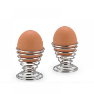 Stojan na vajíčko | kovový držák na vejce – styl spirála