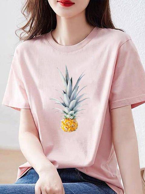 Originální tričko | tričko s potiskem ananasy, S-4XL - PKT30125, S