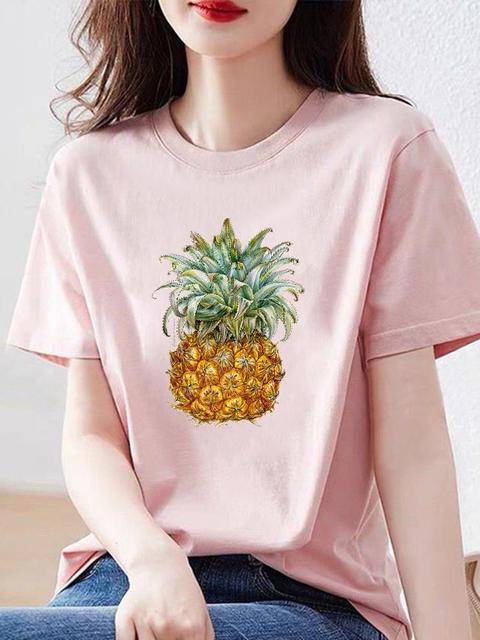 Originální tričko | tričko s potiskem ananasy, S-4XL - PKT30126, S