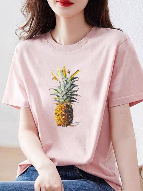 Originální tričko | tričko s potiskem ananasy, S-4XL - PKT30127, S