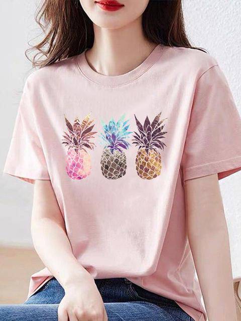 Originální tričko | tričko s potiskem ananasy, S-4XL - PKT29966, S