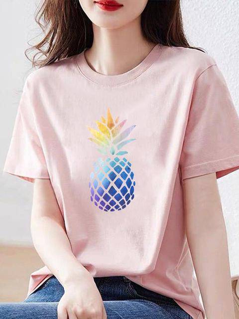 Originální tričko | tričko s potiskem ananasy, S-4XL - PKT29969, S