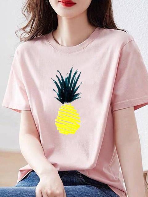 Originální tričko | tričko s potiskem ananasy, S-4XL - PKT30006, S
