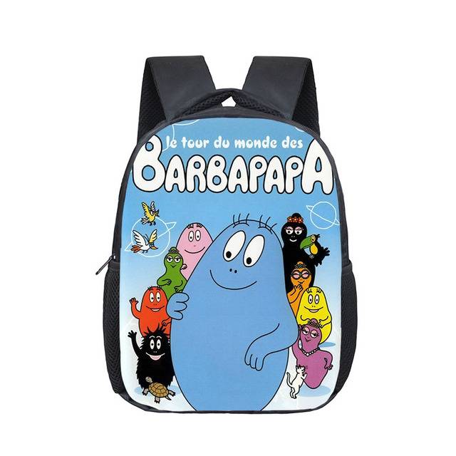 Kreslený dětský batoh Barbapapa - 001