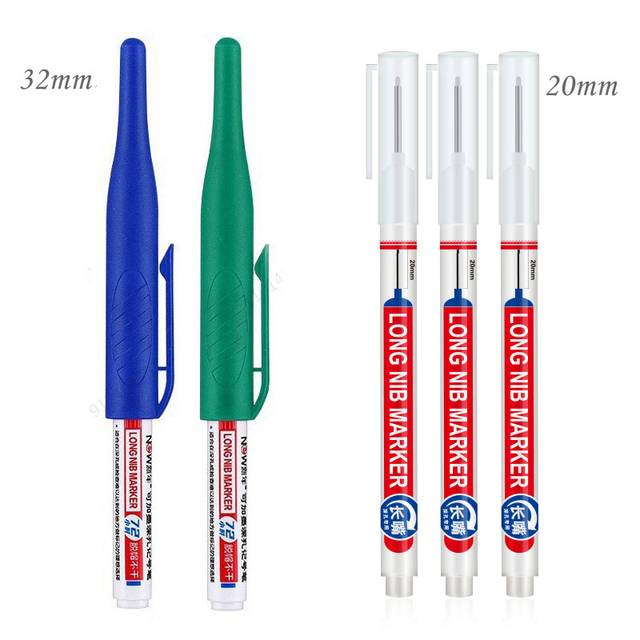 Víceúčelové pero pro řemeslníky a dekorace - 1 modrá-1 zelená-3 bílá