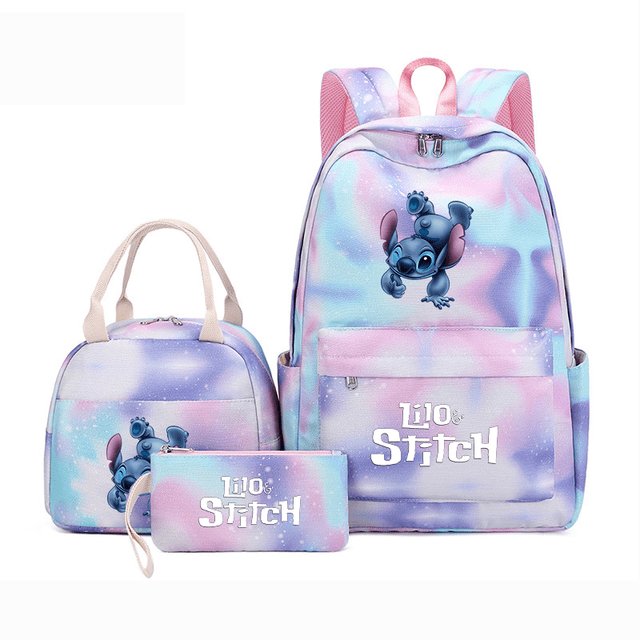 Disney batoh Lilo a Stitch s obědovou taškou - 018
