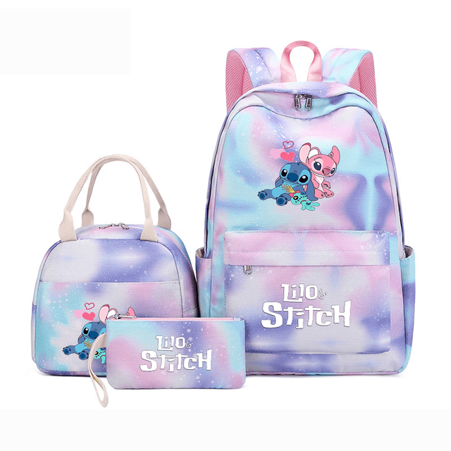 Disney batoh Lilo a Stitch s obědovou taškou - 002