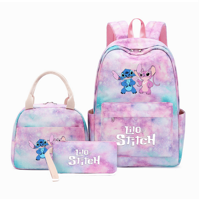 Disney batoh Lilo a Stitch s obědovou taškou - 003