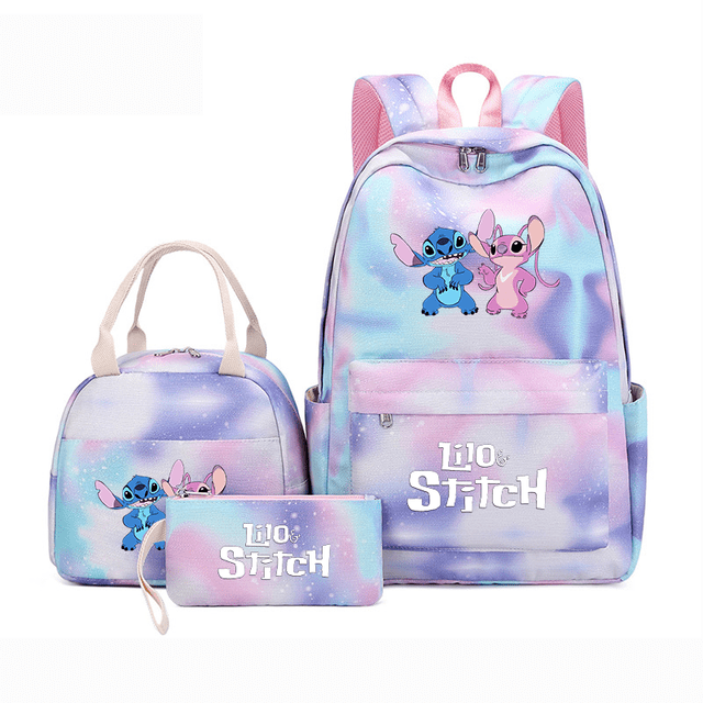 Disney batoh Lilo a Stitch s obědovou taškou - 004