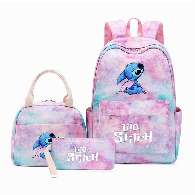 Disney batoh Lilo a Stitch s obědovou taškou - 007