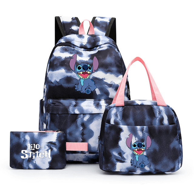 Batoh Disney Stitch s taškou na oběd - 012