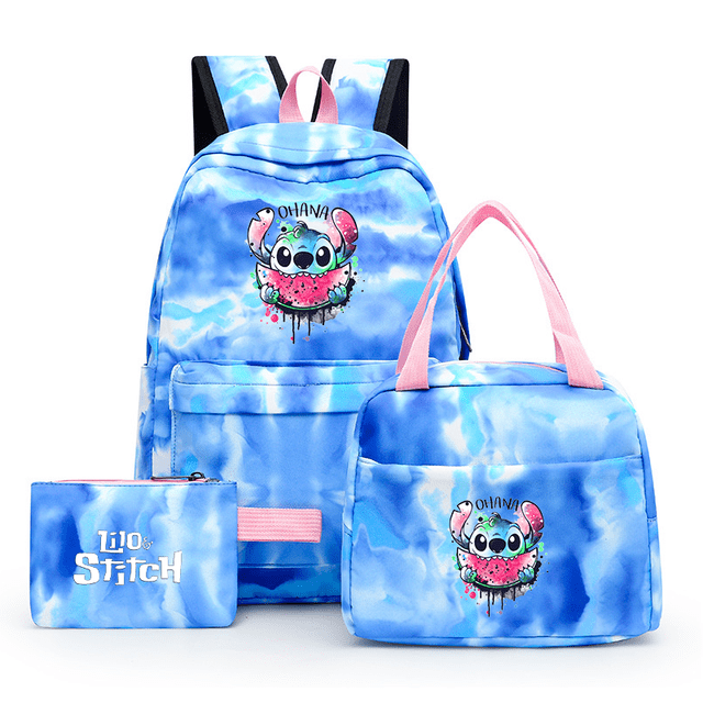 Batoh Disney Stitch s taškou na oběd - 019