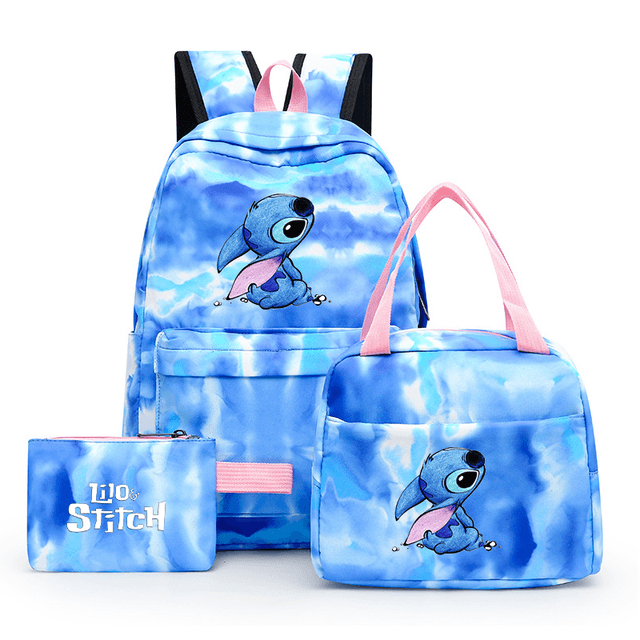 Batoh Disney Stitch s taškou na oběd - 003