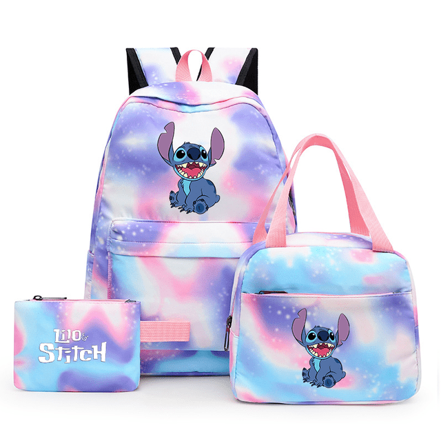Batoh Disney Stitch s taškou na oběd - 010