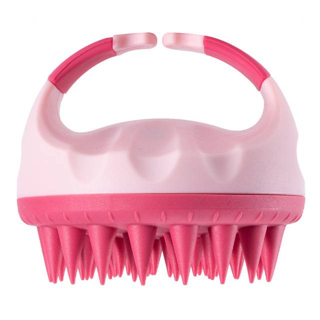 Luxusní masážní kartáč na vlasy - Dvojitá růžová