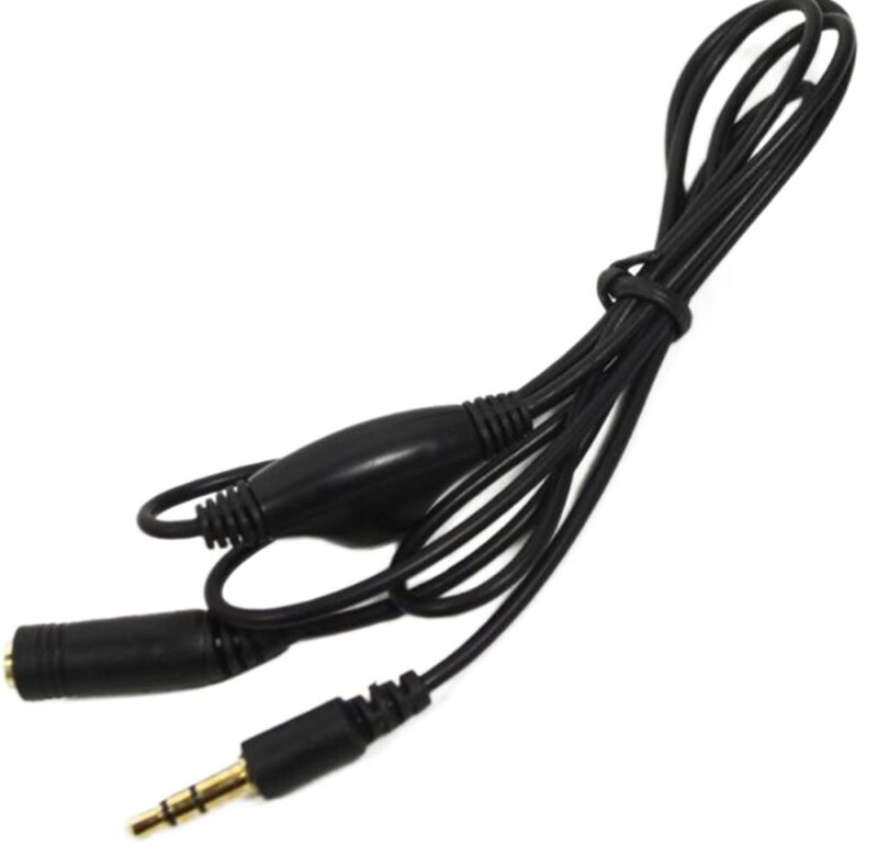 Audio kabel 3.5mm jack se sluchátkovým ovládáním hlasitosti