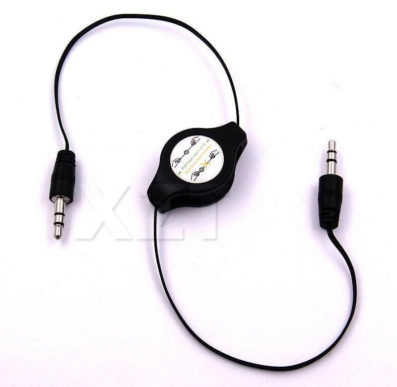 Navíjecí sluchátkový AUX audio kabel | 3.5mm jack