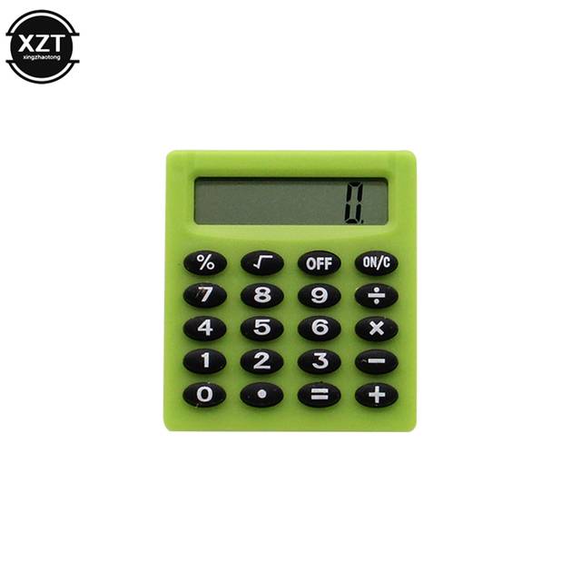 Kapesní mini kalkulačka - Zelená