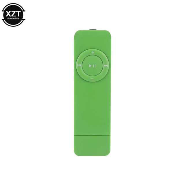 Mini MP3 přehrávač do kapsy - Zelená