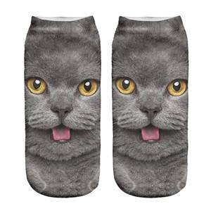 Vtipné a veselé ponožky se zvířátky - pár - 9