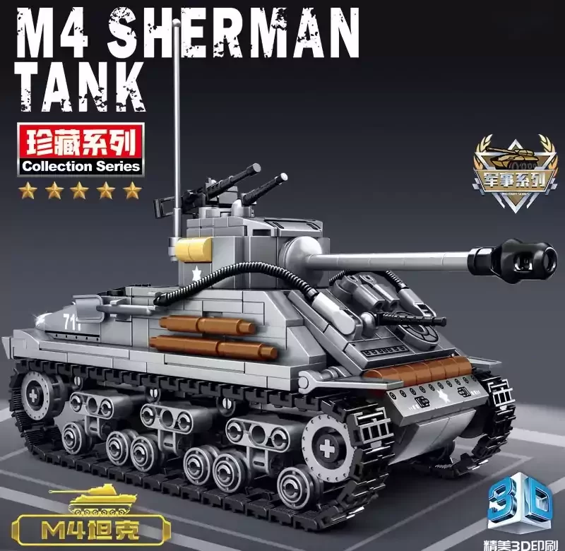 Stavebnice vojenský tank | Styl Lego