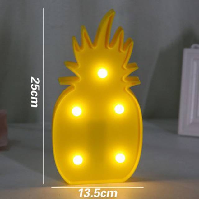 3D LED lampa | noční světlo pro děti - Ananas