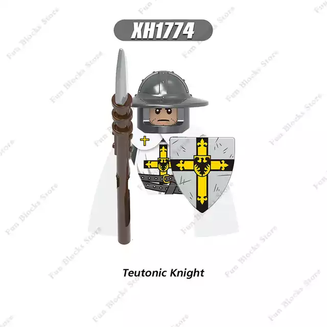 Figurky bojovníků | Styl Lego - Bez krabice-1254