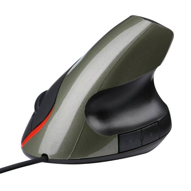 Ergonomická myš | vertikální myš k PC - Šedá