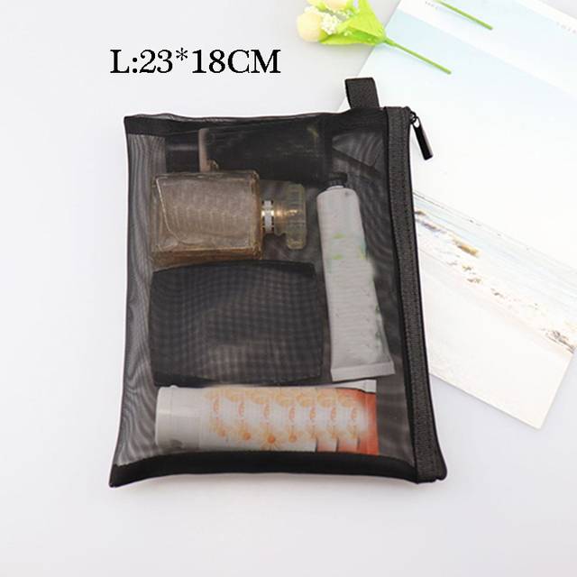 Průhledná cestovní kosmetická taška - L-200002130