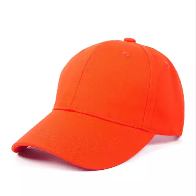 Dětská baseballová kšiltovka - oranžový
