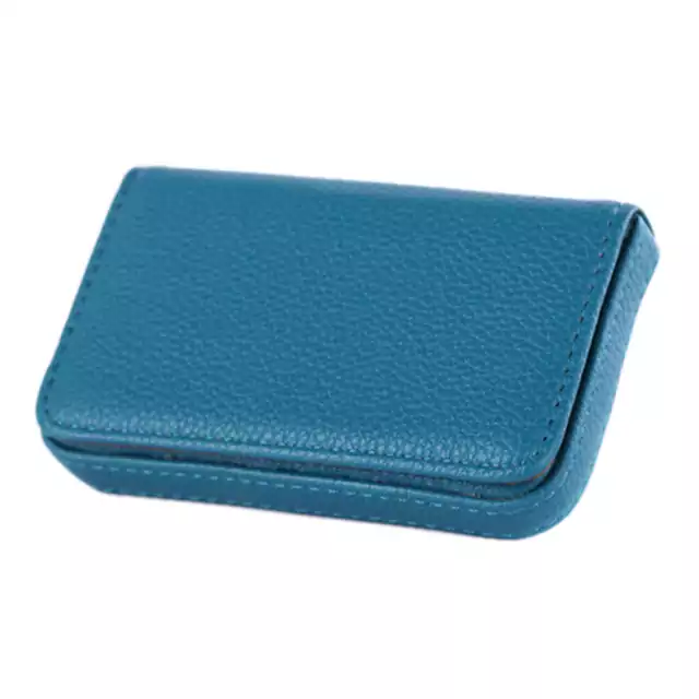 Velkokapacitní peněženka z umělé kůže - modrý