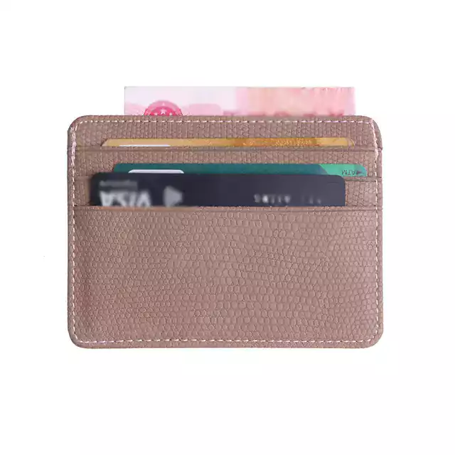 Tenká minimalistická peněženka na karty - B4