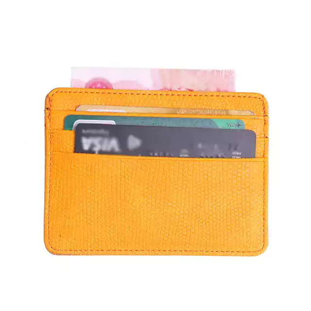 Tenká minimalistická peněženka na karty - B1