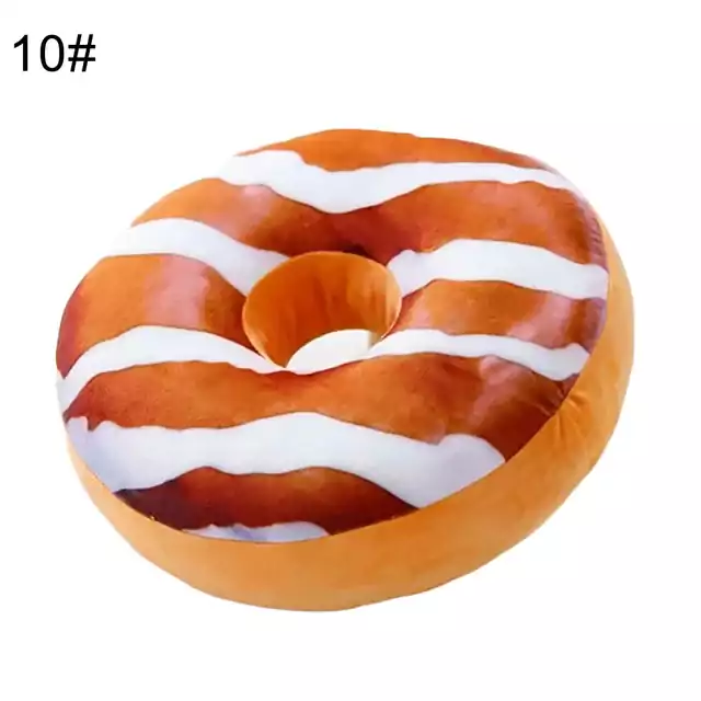 Dekorační polštář | vtipný polštář donut, průměr 40 cm - 10