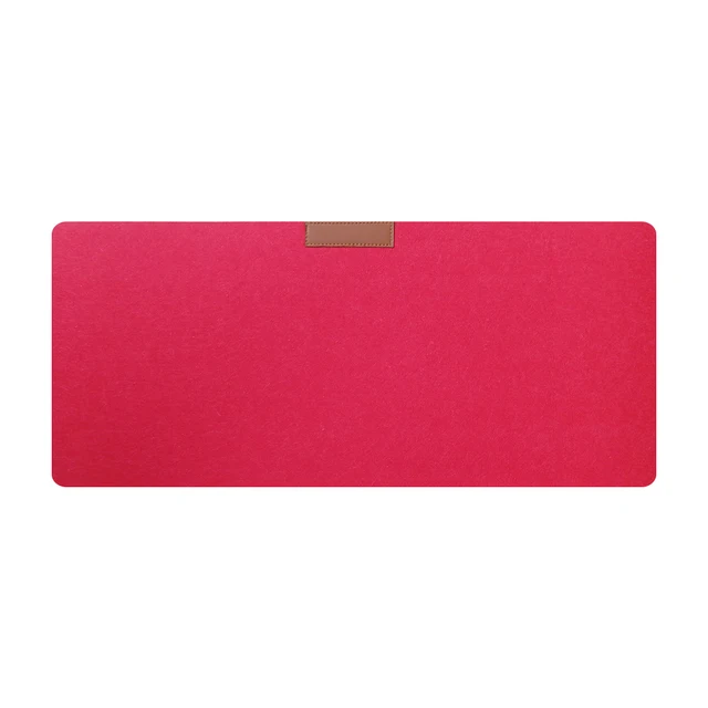 Podložka pod myš a klávesnici | podložka na stůl, 64 x 33 cm - Červené