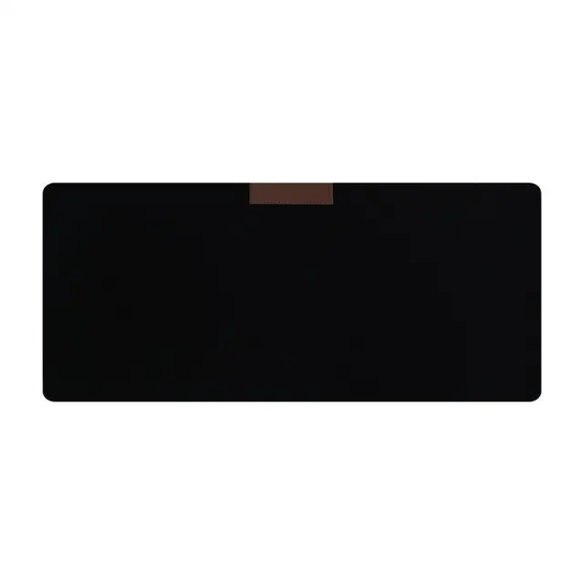 Podložka pod myš a klávesnici | podložka na stůl, 64 x 33 cm - Černá