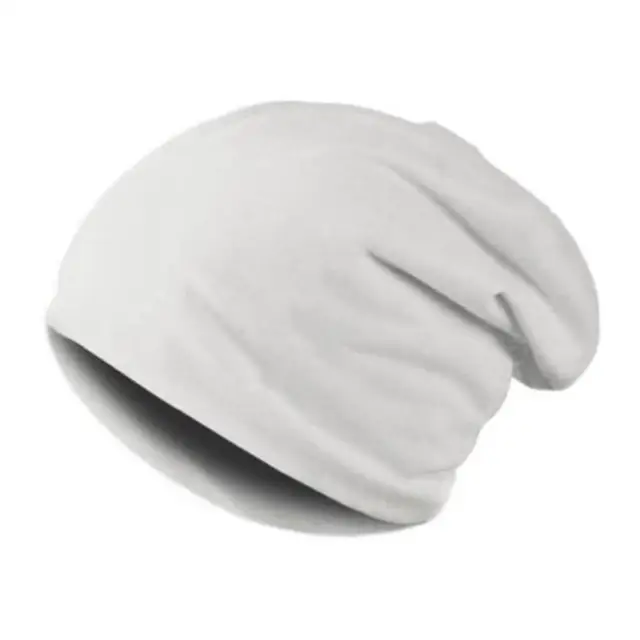 Podzimní unisex čepice- univerzální velikost - Bílá